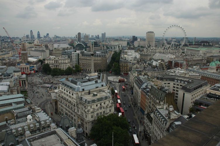 Londres vue du ciel (ou du 17ème étage)