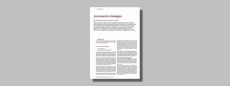 2009a – « Asymmetric Strategies »
