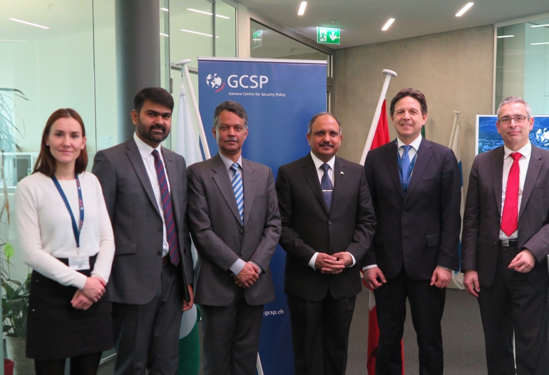 The National Defence University Delegation Visits the GCSP