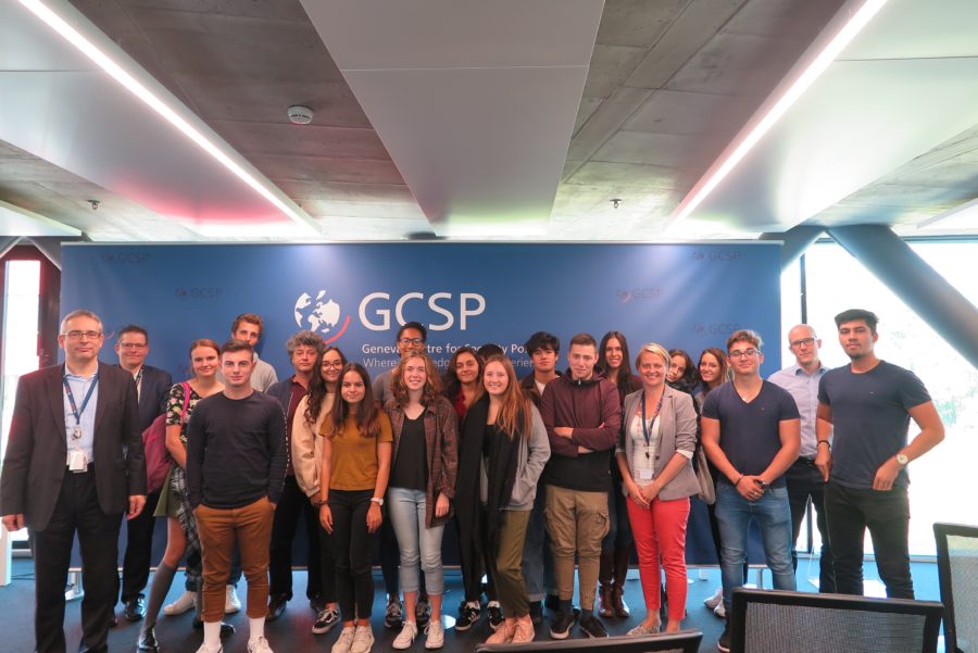 [REPOST] Semaine de la démocratie : ‘Future leaders’ débattent au GCSP