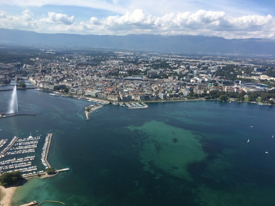 Vol en hélicoptère de Genève à Planeyse