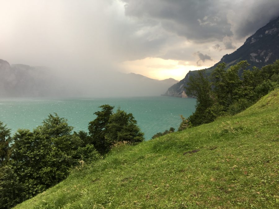 Tempête sur le lac des Quatre-Cantons