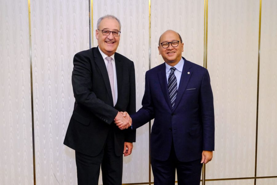 [REPOST] First day of the official visit of Federal Councillor Guy Parmelin to Indonesia
