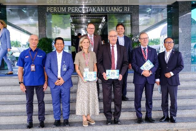 [REPOST] Federal Councillor H.E. Guy Parmelin visited  PT SICPA Peruri Securink
